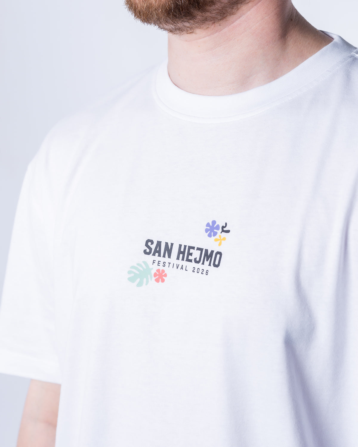 T-Shirt - Line-up 2026, weiß