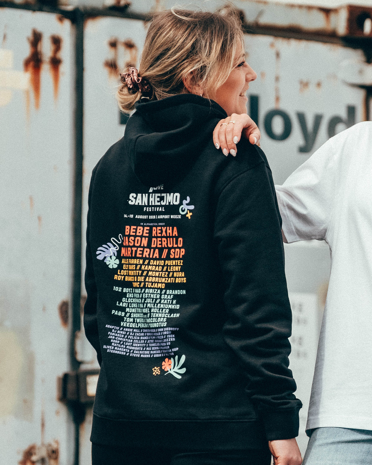 Hoodie - Line-up 2026, schwarz