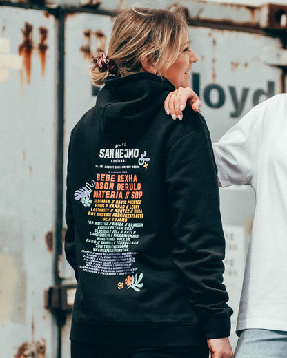 Hoodie - Line-up 2026, schwarz