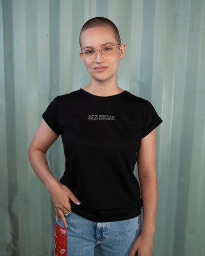 T-Shirt, Frauen - Line-up 2023, Schwarz