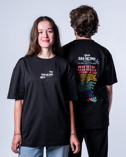 T-Shirt - Line-up 2026, schwarz