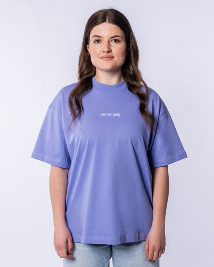 T-Shirt - Musik an, Welt aus., lavender